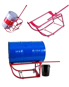 Equipo de Carga para Tambores Equipo de Carga para Mover, Apilar, Transportar, Elevar, Voltear y Vaciar Tambores.